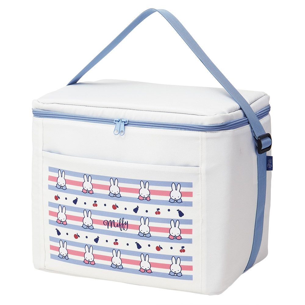 スケーター 折りたたみ 保冷 バッグ 25L ショルダーベルト付き クリアバッグ付き skater CLB25 ミッフィー Miffy うさこちゃん 女の子 女性【折り畳み コンパクト メッシュポケット 買い物 レジャー アウトドア】