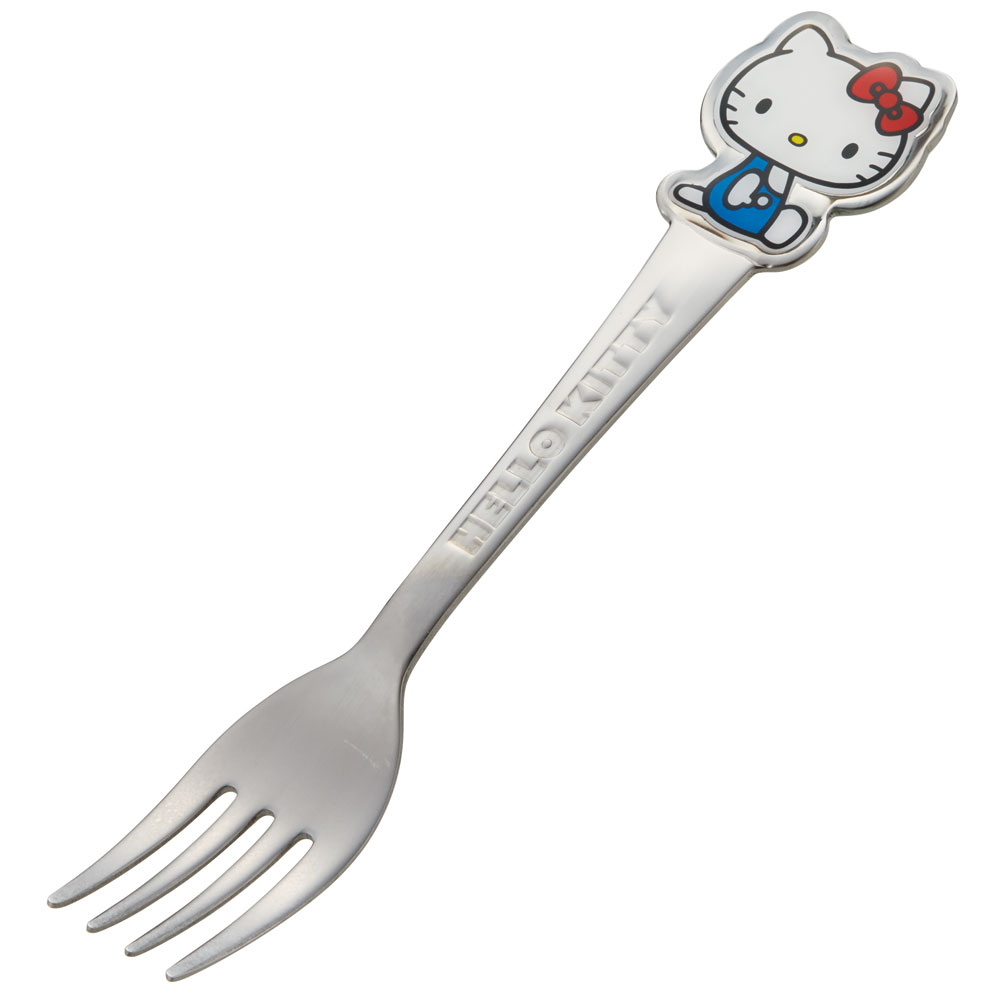 【メール便対象品】 フォーク キャラクター キッズ ステンレス 製 ステンレスフォーク ダイカットフォーク スケーター dfs1c【おしゃれ かわいい 子供 こども デザート カトラリー プチギフトキティ ハローキティ― キティちゃん 女の子】