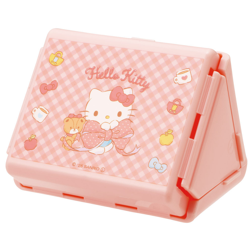 スケーター 折りたたみ おにぎりケース おにぎり ケース おにぎり入れ おしゃれ キャラクター skater FON1 キティ ハローキティ キティちゃん サンリオ 女の子【折り畳み コンパクト お弁当 ランチ 持ち運び 食洗機 日本製】