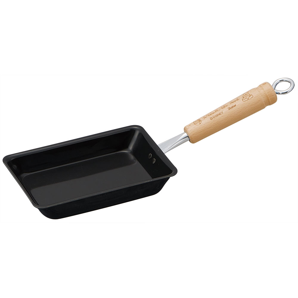 【送料無料】スケーター 鉄製 ミニ 玉子焼 　くまのプーさん　卵焼き 器 フライパン 調理器具 シリコーン焼付塗装 から焼き不要 キッチン 用品 グッズ 焼く 調理 料理 燕三条 かわいい キャラクター ディズニー Disney IRT1