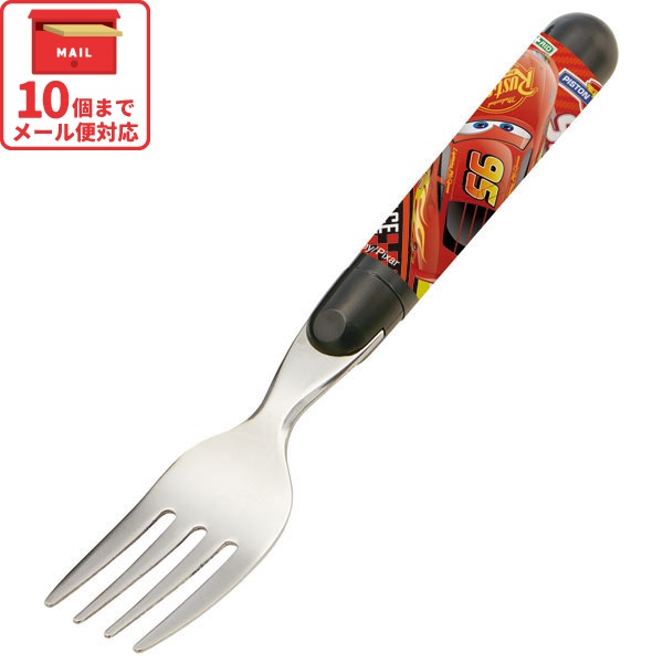 スケーター フォーク●カーズ ２１●//ランチ 弁当 カトラリー 食事 食器 食洗機対応 日本製 キャラクター マックイーン 車 Cars ディズニー Disney//