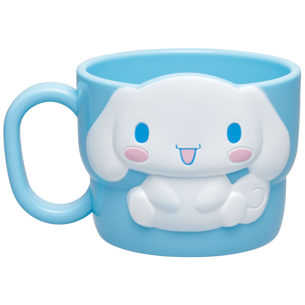 ダイカット マグ コップ 260ml カップ 持ち手付き かわいい キャラクター スケーター skater KD1 シナモロール シナモン サンリオ 女の子 女子【可愛い キッズ 子ども 子供 こども】