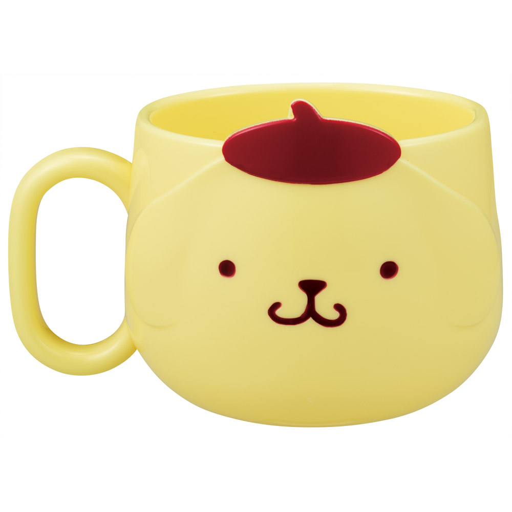 スケーター ダイカット マグコップ 230ml コップ 割れにくい プラスチック 子供 キャラクター skater KD1 ポムポム プリン サンリオ 女の子 男の子 女子【かわいい おしゃれ こども 幼稚園 保育園 幼児 食器】