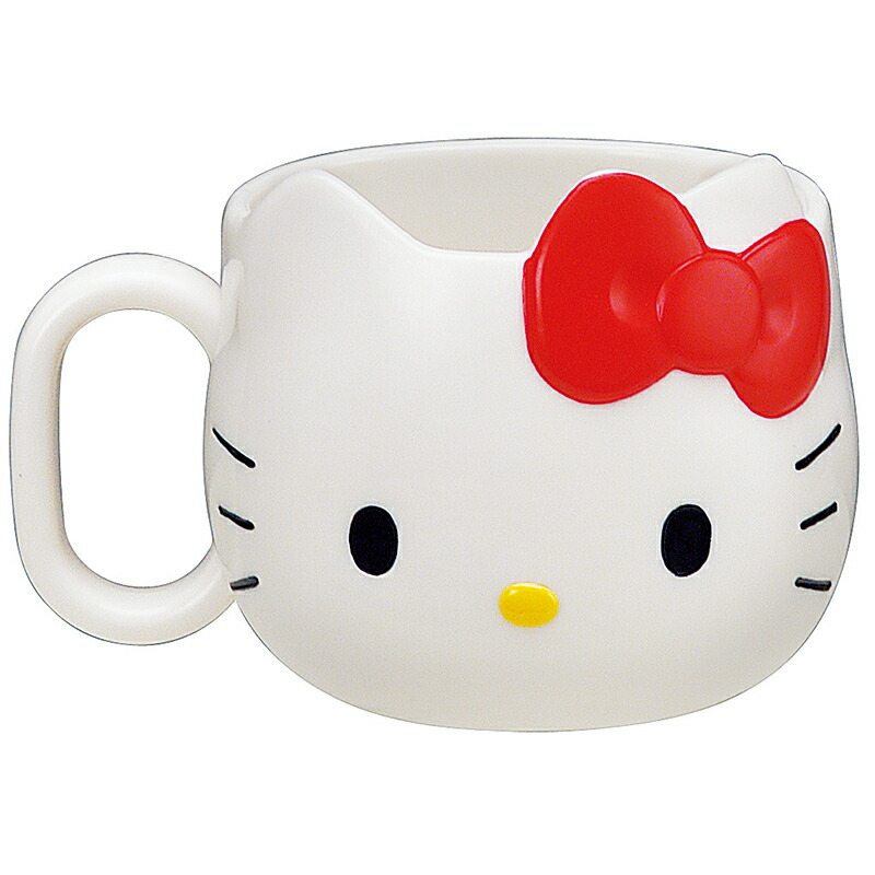 ダイカットマグコップ[240ml]●ハローキティ●//コップ カップ 食器 飲み物 キャラクター サンリオ Sanrio キティちゃん// スケーター