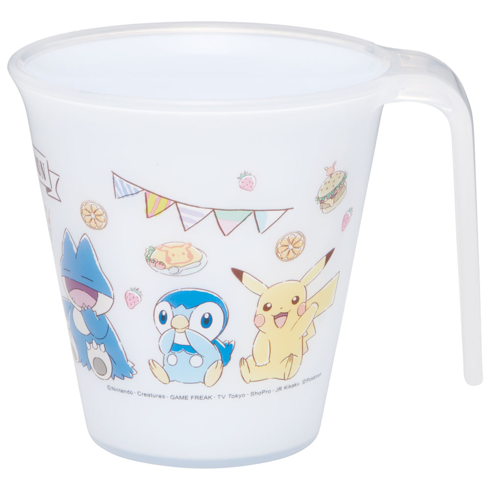 ハンドル付き スタッキング コップ カップ キャラクター 子供 割れない スケーター skater KH3 ポケットモンスター ポケモン ピカチュウ 男の子