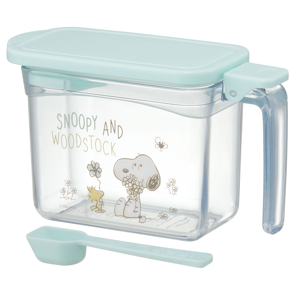 調味料 ポット 380ml ワンプッシュで開く 調味料 入れ 容器 砂糖 塩 KHP1 スケーター skater スヌーピー SNOOPY ピーナッツ 女性 レディース