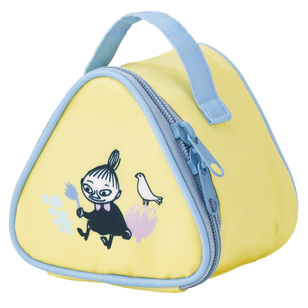 スケーター おにぎりケース 保冷 2個 おにぎりポーチ 保冷バッグ キャラクター おむすび skater KONC2 ムーミン Moomin リトルミイ フラワー【おにぎりバッグ おにぎり ケース ポーチ 子供 お弁当 塾弁】