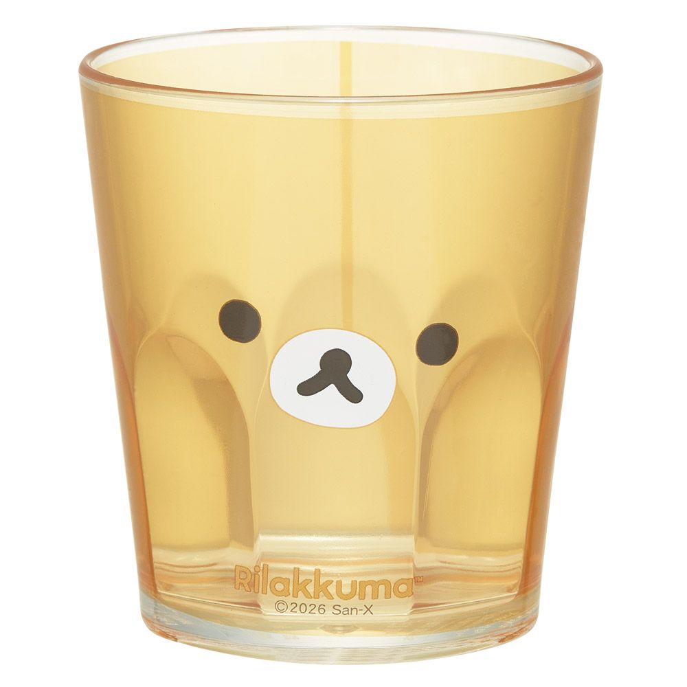 スケーター アクリル コップ 割れにくい 280ml プラスチック 子供 キッズ キャラクター skater KSA4J リラックマ Rilakkuma 女の子 女性【透明 クリア アクリルコップ 洗面所 タンブラー】