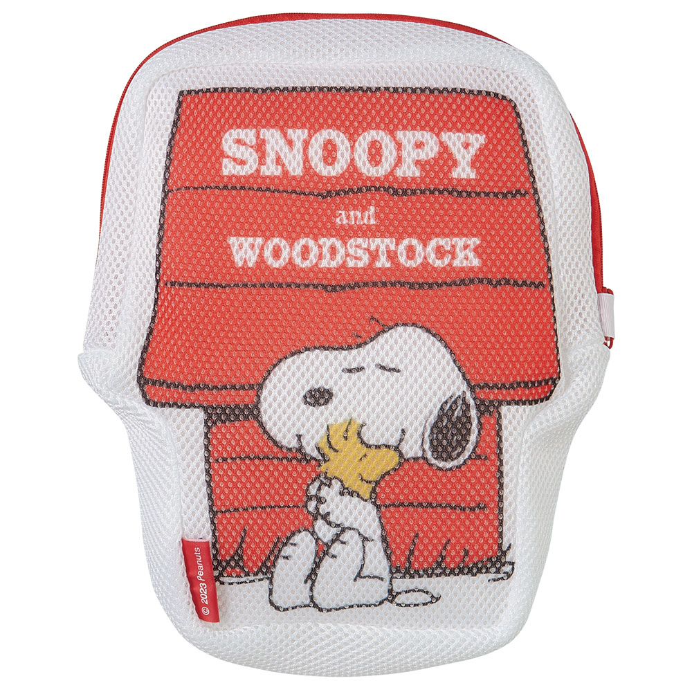 ダイカット 洗濯 ネット ランドリー 仕分け ポーチ キャラクター 旅行 スケーター skater LAN1D スヌーピー SNOOPY ピーナッツ 女性 レディース【トラベル そのまま 洗濯 ファスナーカバー】