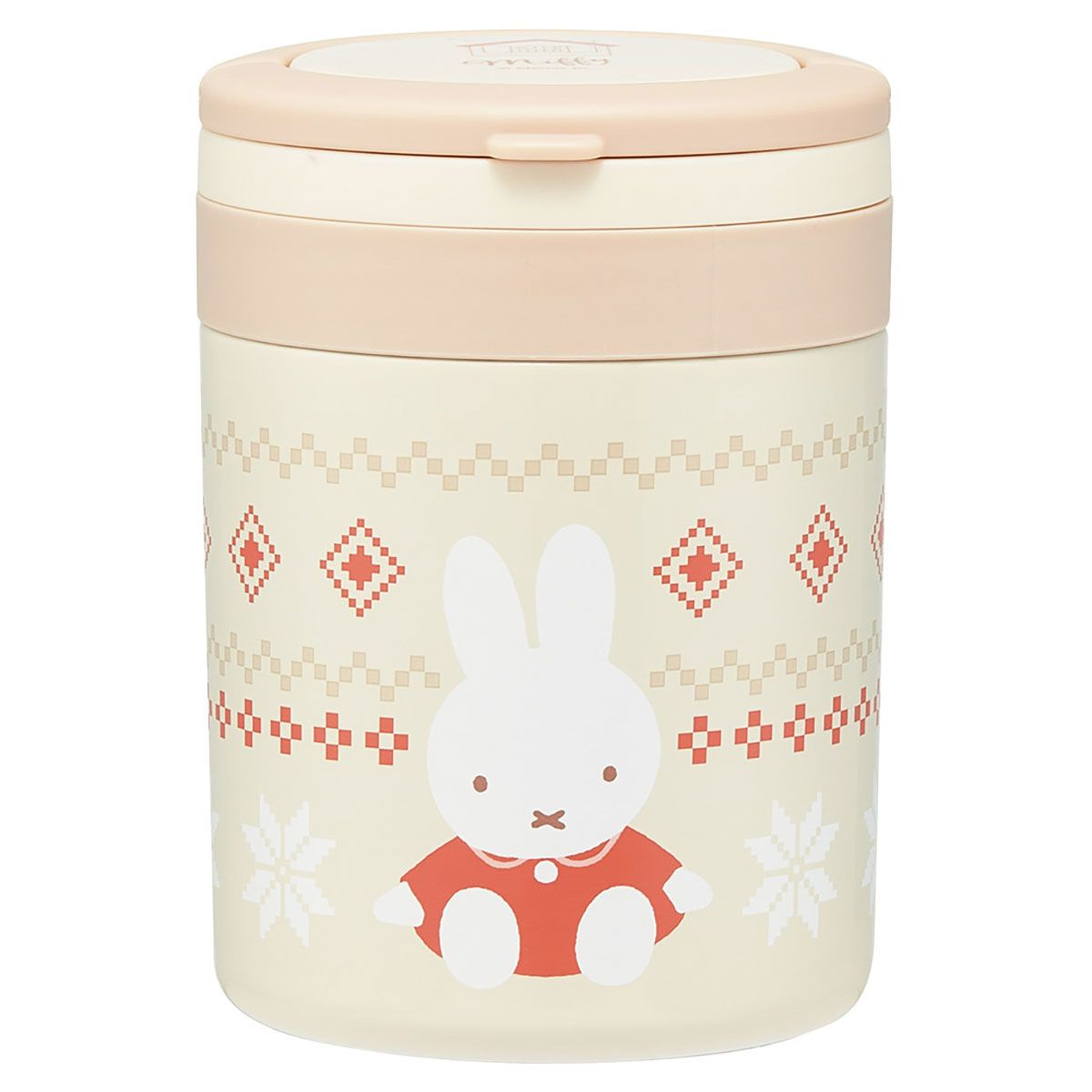 【送料無料】スケーター デリカポット 500ml 保温 保冷 スープジャー ハンドル付き 可愛い キャラクター skater LJFO5 ミッフィー Miffy うさこちゃん 女の子 女性【フードジャー スープ 持ち運び お弁当 ステンレス】