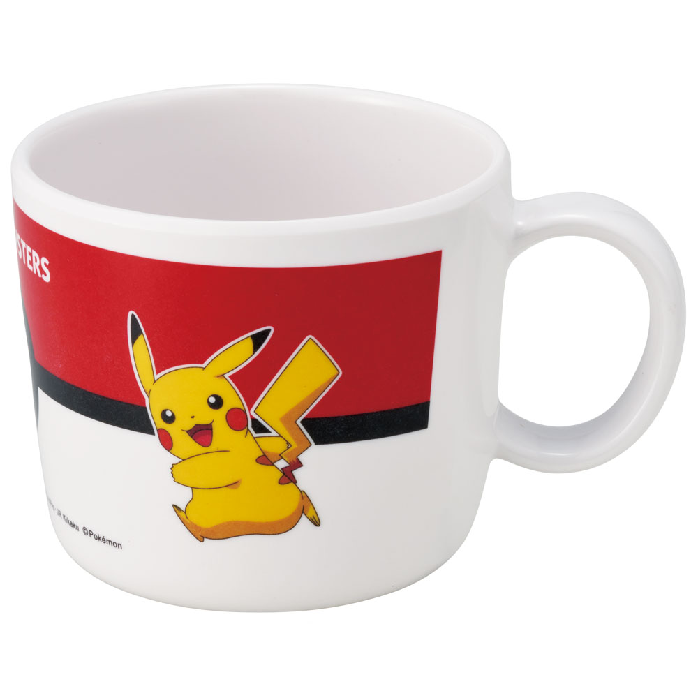 メラミン製 マグ コップ 230ml カップ 食器 子供 キッズ M310 スケーター skater モンスターボール ポケモン ピカチュウ ポケットモンスター【メラミン 取っ手付き こども 子ども 食器 食事 軽い 丈夫 かわいい キャラクター】