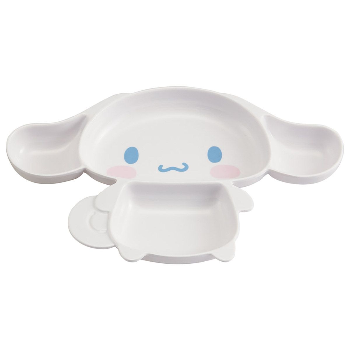 スケーター ランチプレート メラミン ダイカット 仕切り キャラクター 皿 食洗機対応 子供 かわいい skater M70D シナモロール シナモン サンリオ 女の子【プレート 食器 お子様 キッズ 子ども 可愛い】