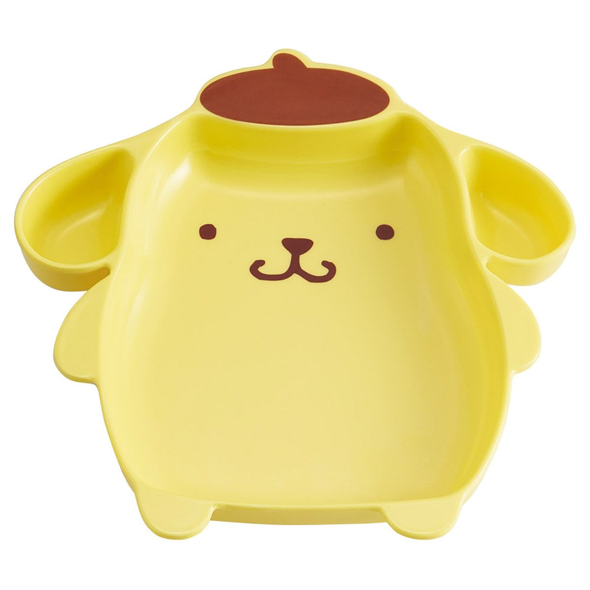 スケーター ランチプレート メラミン ダイカット 仕切り キャラクター 皿 食洗機対応 子供 かわいい skater M70D ポムポム プリン サンリオ 女の子 男の子【プレート 食器 お子様 キッズ 子ども 可愛い】