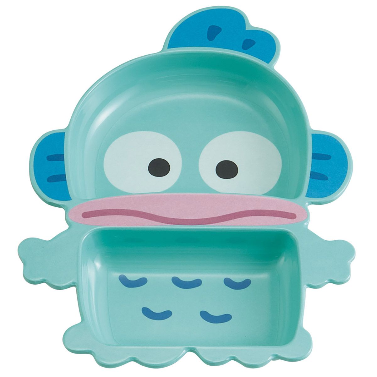 スケーター ランチプレート メラミン ダイカット 仕切り キャラクター 皿 食洗機対応 子供 かわいい skater M70D はんぎょどん ハンギョドン サンリオ【プレート 食器 お子様 キッズ 子ども 可愛い】