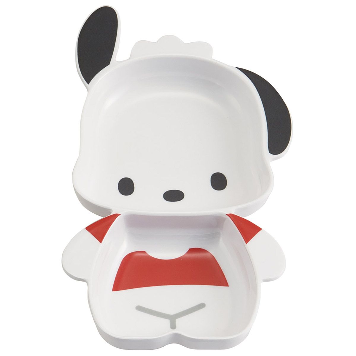 スケーター ランチプレート メラミン ダイカット 仕切り キャラクター 皿 食洗機対応 子供 かわいい skater M70D ポチャッコ サンリオ キャラクター 女の子【プレート 食器 お子様 キッズ 子ども 可愛い】