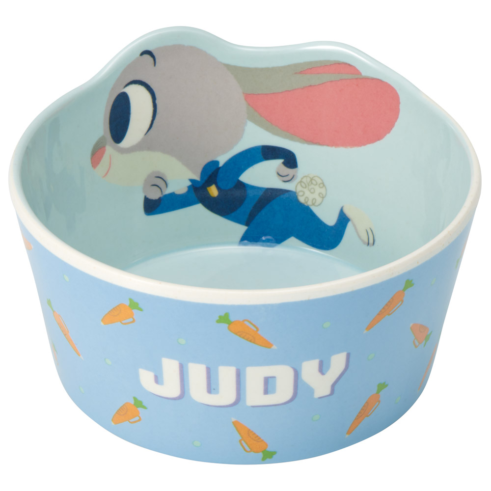 スケーター メラミン ボウル メラミン食器 子供 食器 器 子ども食器 キャラクター かわいい skater MBL6D ズートピア ジュディ ディズニー Disney【ダイカット サラダ 朝食 シリアル コーンフレーク ボウル】