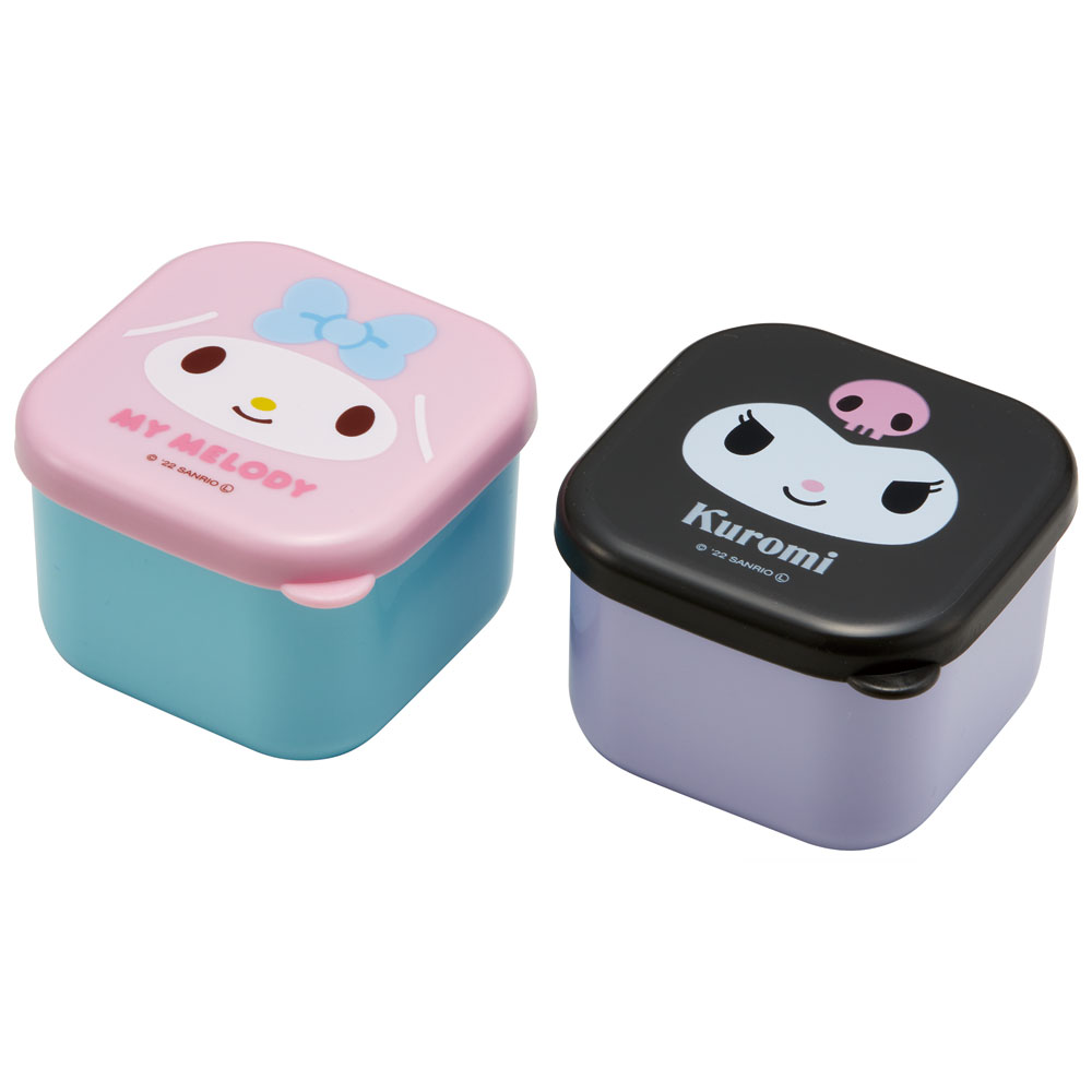 抗菌 ミニ シール ボックス 130ml 2個 セット 小物入れ 容器 ランチ MO1WAG スケーター マイメロディ マイメロ サンリオ 女の子 女子