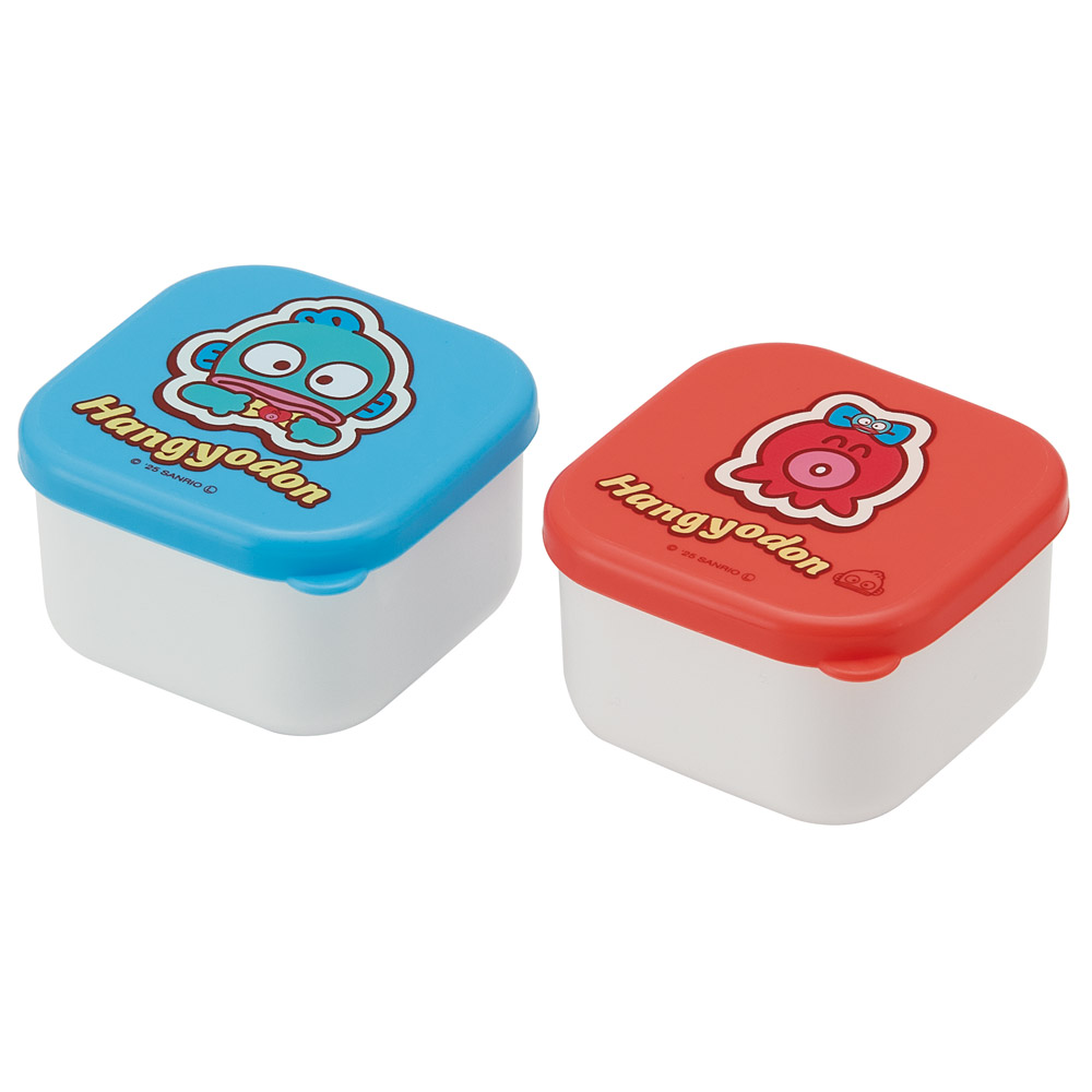 抗菌 ミニ シール ボックス 2個 セット お弁当 デザート 容器 子供 キャラクター skater スケーター MO2WAG はんぎょどん ハンギョドン パーティ 男の子 女の子