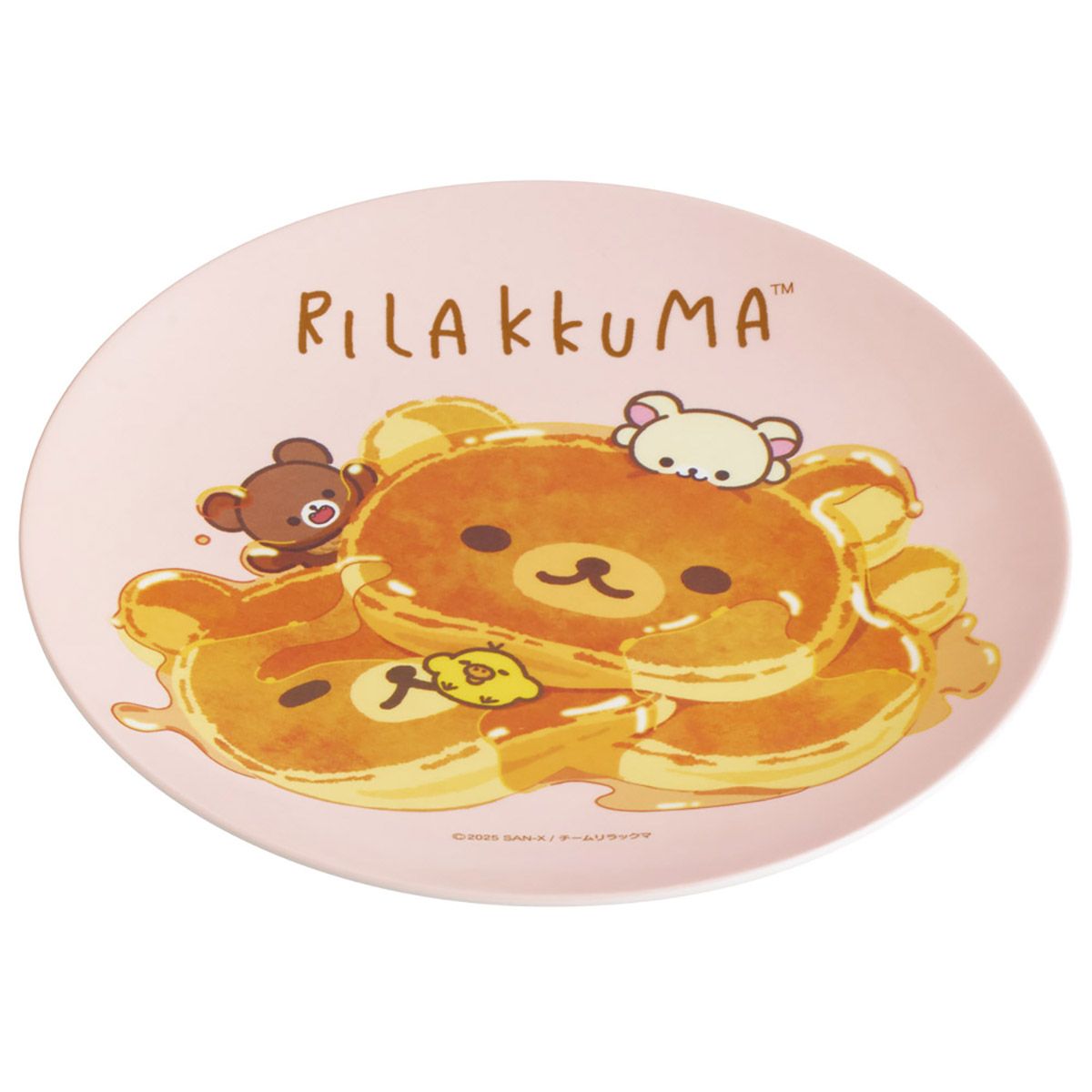 スケーター メラミン 皿 プレート お皿 さら おしゃれ キャラクター 朝食 トースト 来客用 skater MPL20P リラックマ アニメ Rilakkuma 女の子 女性【取り皿 柄 お菓子 サラダ プレゼント 洋食器 洋風 丸型】