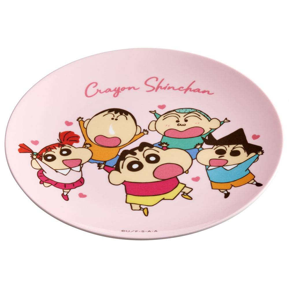 薄肉メラミン製プレート 直径20cm クレヨンしんちゃん２４／MPL20P_4973307663123／スケーター