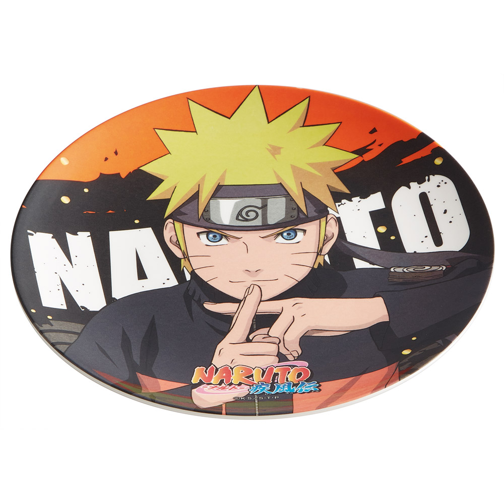 メラミン プレート お皿 皿 さら おしゃれ キャラクター 朝食 トースト 来客用 skater スケーター MPL20P NARUTO 疾風伝 ナルト うずまきナルト【取り皿 柄 お菓子 サラダ プレゼント 洋食器 洋風 丸型】