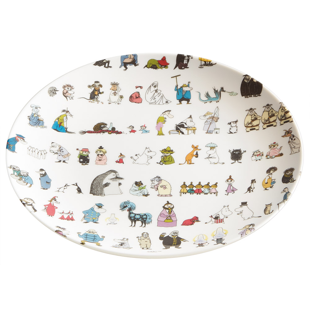 スケーター メラミン 皿 プレート お皿 さら おしゃれ キャラクター 朝食 トースト 来客用 skater MPL20P ムーミン 80 Moomin リトルミイ 女性 レディース【取り皿 柄 お菓子 サラダ プレゼント 洋食器 洋風 丸型】