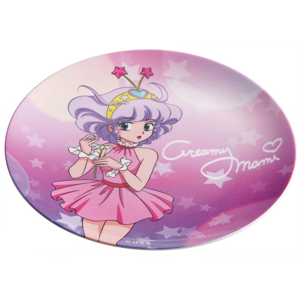 スケーター メラミン 皿 プレート お皿 さら おしゃれ キャラクター 朝食 トースト 来客用 skater MPL20P 魔法の天使 クリィミーマミ グッズ【取り皿 柄 お菓子 サラダ プレゼント 洋食器 洋風 丸型】