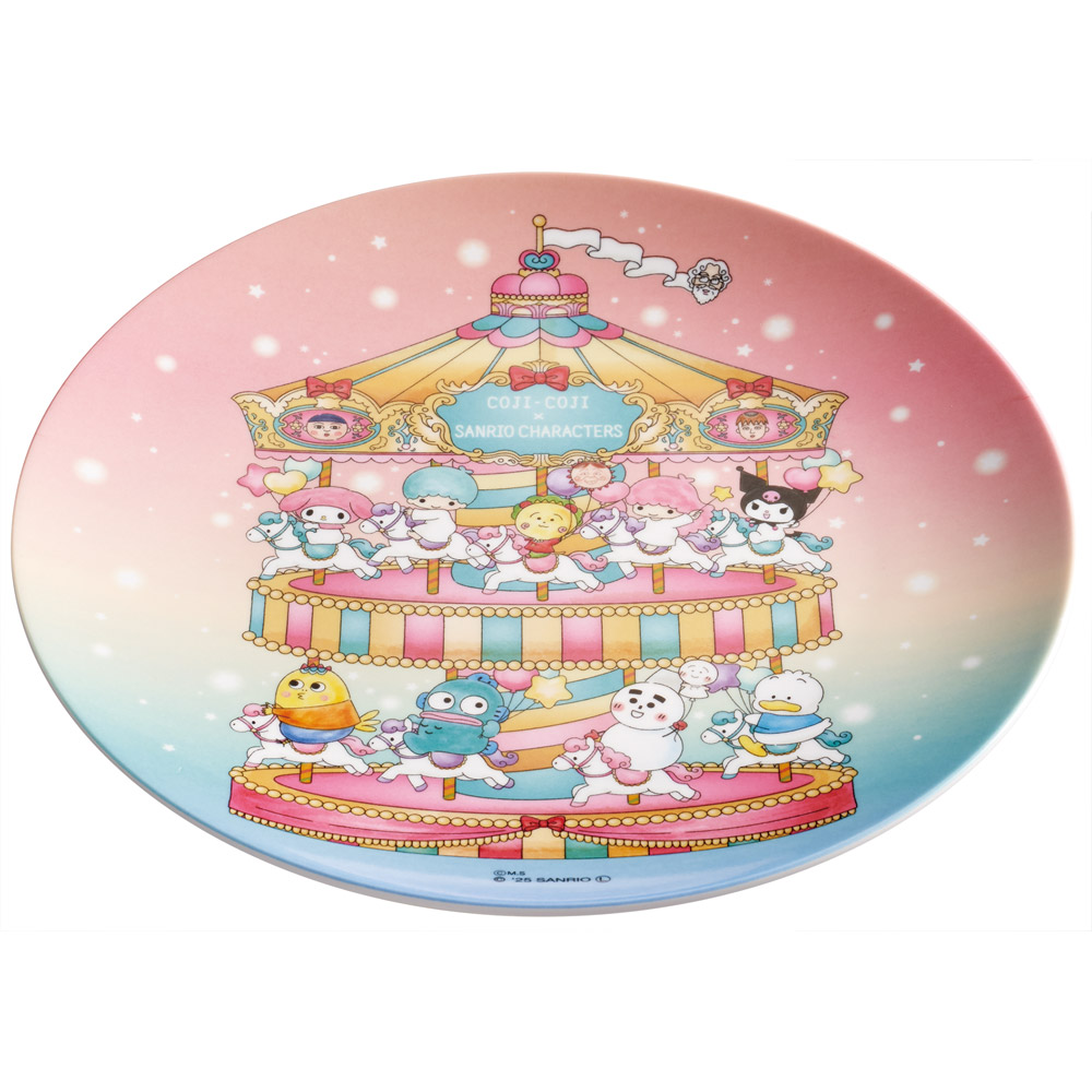 スケーター メラミン 皿 プレート お皿 さら おしゃれ キャラクター 朝食 トースト 来客用 skater MPL20P コジコジ サンリオキャラクターズ グッズ【取り皿 柄 お菓子 サラダ プレゼント 洋食器 洋風 丸型】
