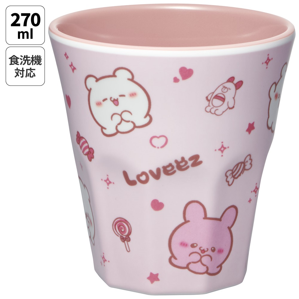メラミンタンブラー 270ml らぶい～ず２／MTB2_4973307707445