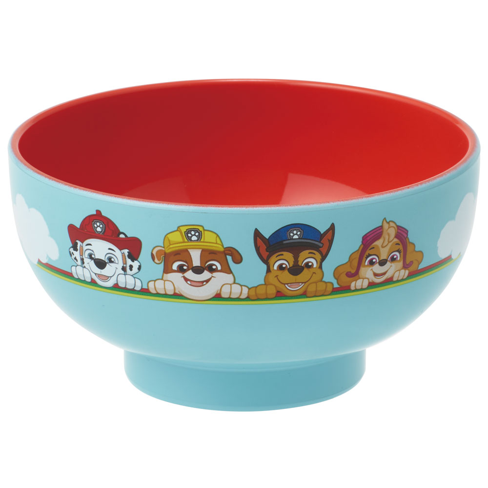 塗 汁わん 汁椀 茶碗 子供用食器 子供食器 お椀 食事 子供 キッズ キャラクター skater スケーター N6 パウ パトロール パウパト 男の子 男子 男児【子ども用食器 プラスチック 食器 ミニ 小さめ スープ】