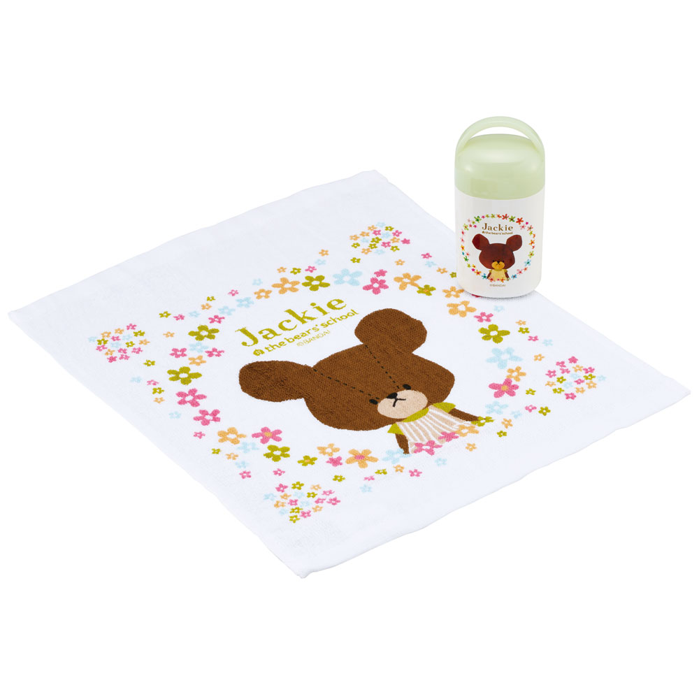 抗菌ケース付おしぼり くまのがっこう／OA5AG_4973307617584／スケーター