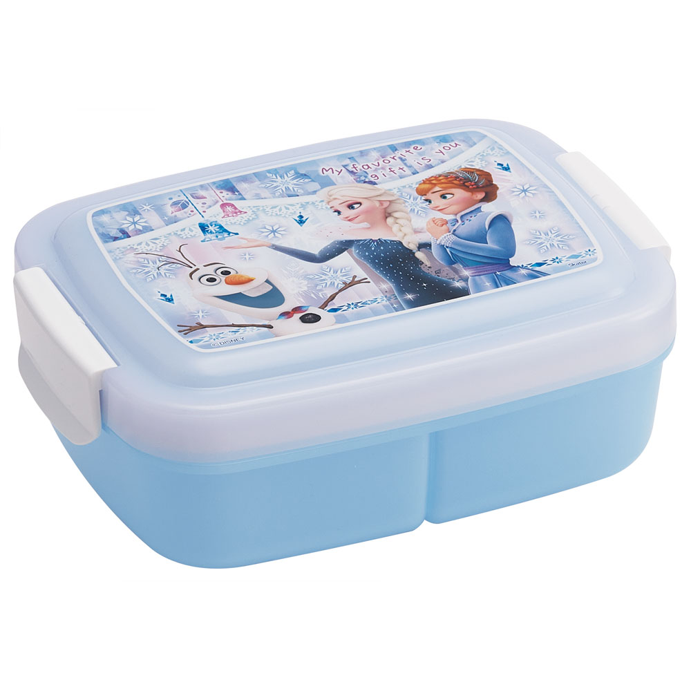 キッズ ランチボックス 840ml お弁当箱 弁当箱 仕切り 一体型 ランチ 子供 こども スケーター skater P84 アナと雪の女王 アナ雪 ディズニー 女の子 女子