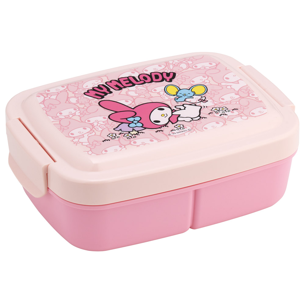 キッズ ランチボックス 840ml お弁当箱 弁当箱 仕切り 一体型 ランチ 子供 こども スケーター skater P84 マイメロディ マイメロ サンリオ 女の子 女子