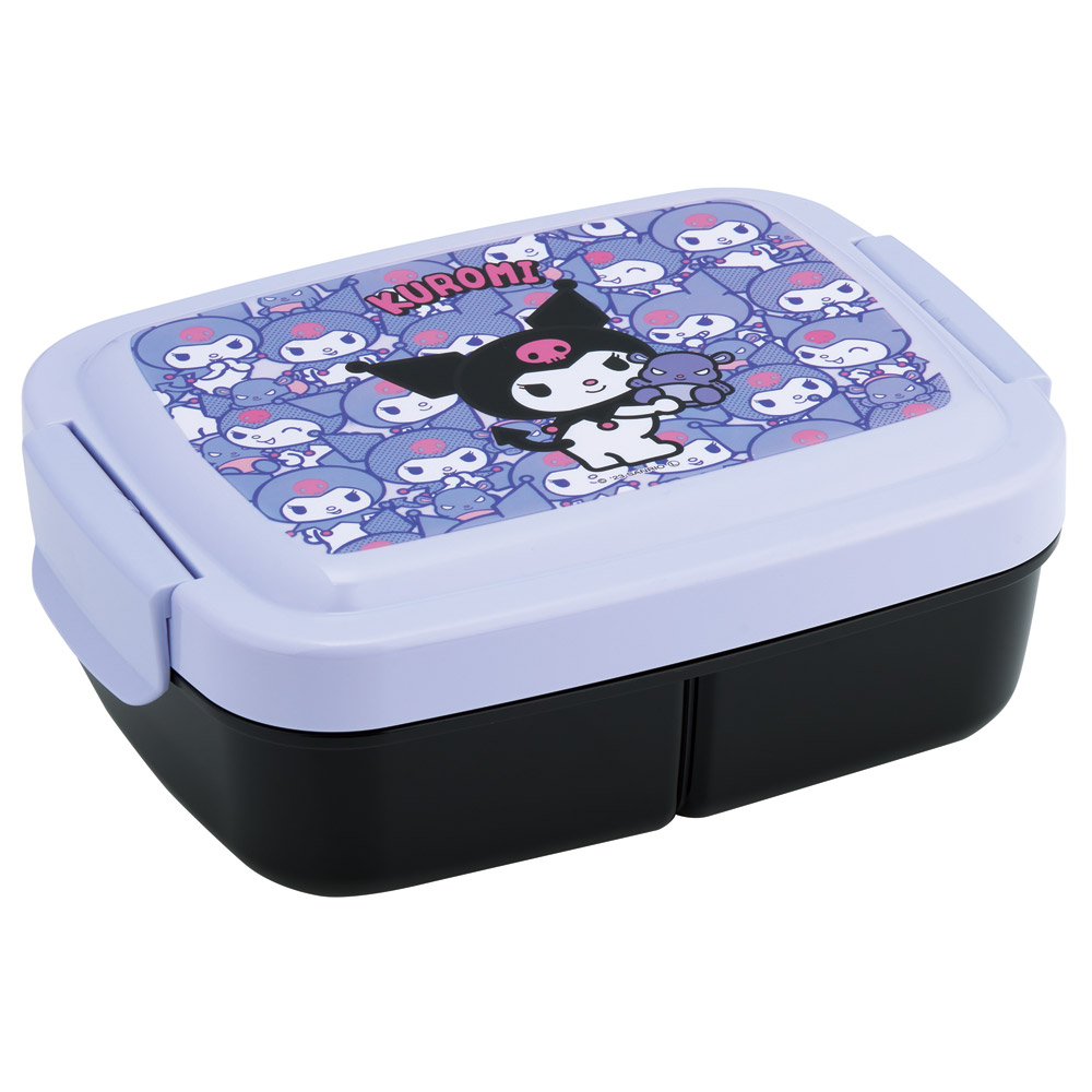 キッズ ランチボックス 840ml お弁当箱 弁当箱 仕切り 一体型 ランチ 子供 こども スケーター skater P84 クロミ クロミちゃん サンリオ 女の子 女子