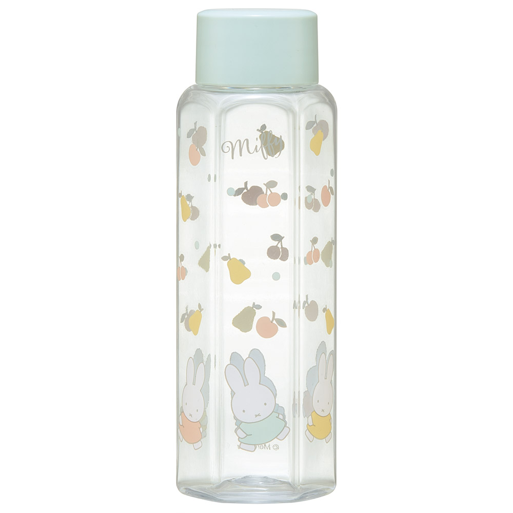 六角形 水筒 プラスチック 350ml ブロー ボトル 大人 キッズ 子供 直飲み 透明 スケーター skater PDH4 ミッフィー Miffy うさこちゃん 女の子 女性