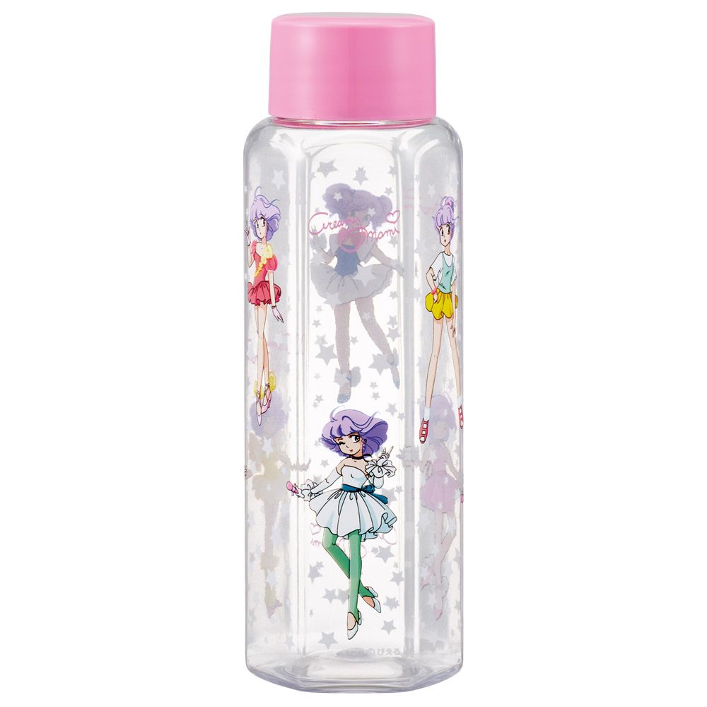 スケーター 六角形 プラスチック マグ 水筒 350ml 直飲み ウォーターボトル 透明 キャラクター skater PDH4 魔法の天使 クリィミーマミ グッズ【クリア ボトル クリアボトル マグボトル おしゃれ】