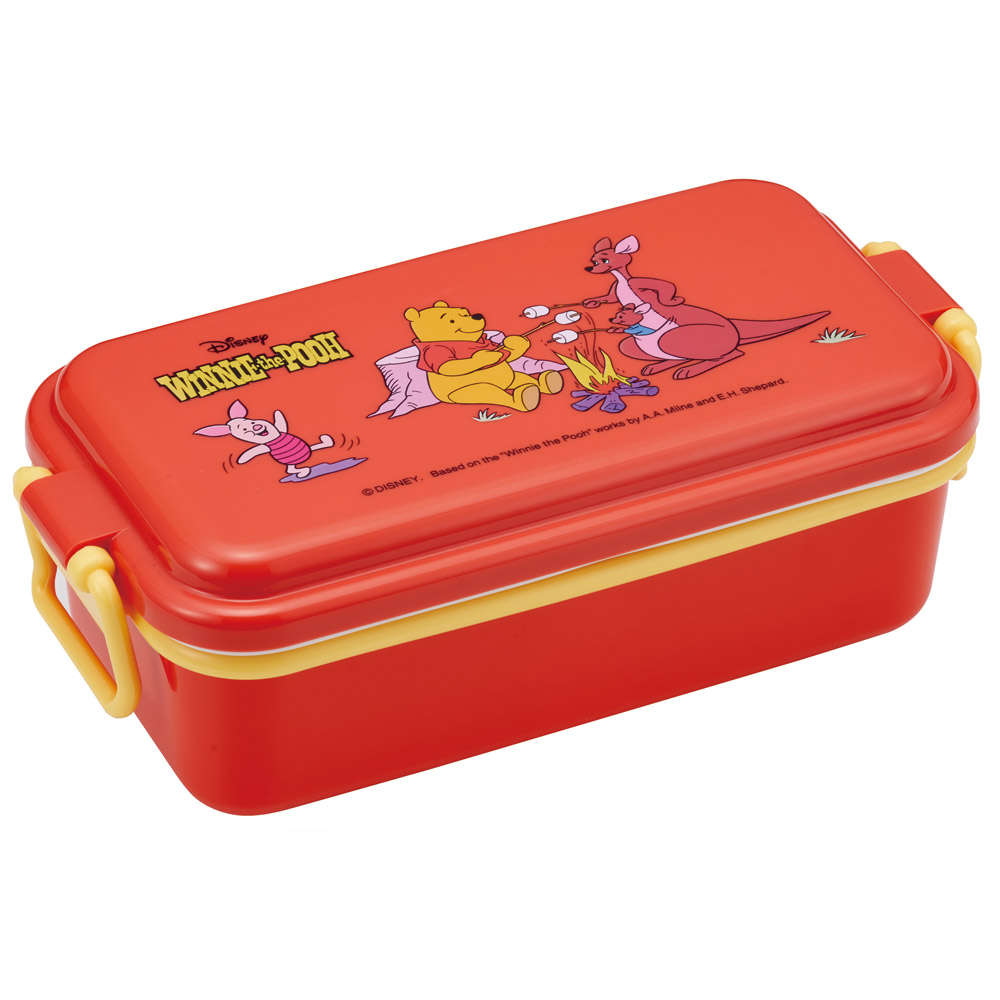 お弁当箱 一段 ランチボックス 520ml 一段弁当箱 ドーム ふわっと 1段 弁当箱 skater PEN5 スケーター くまのプーさん プーさん Pooh 女性 レディース