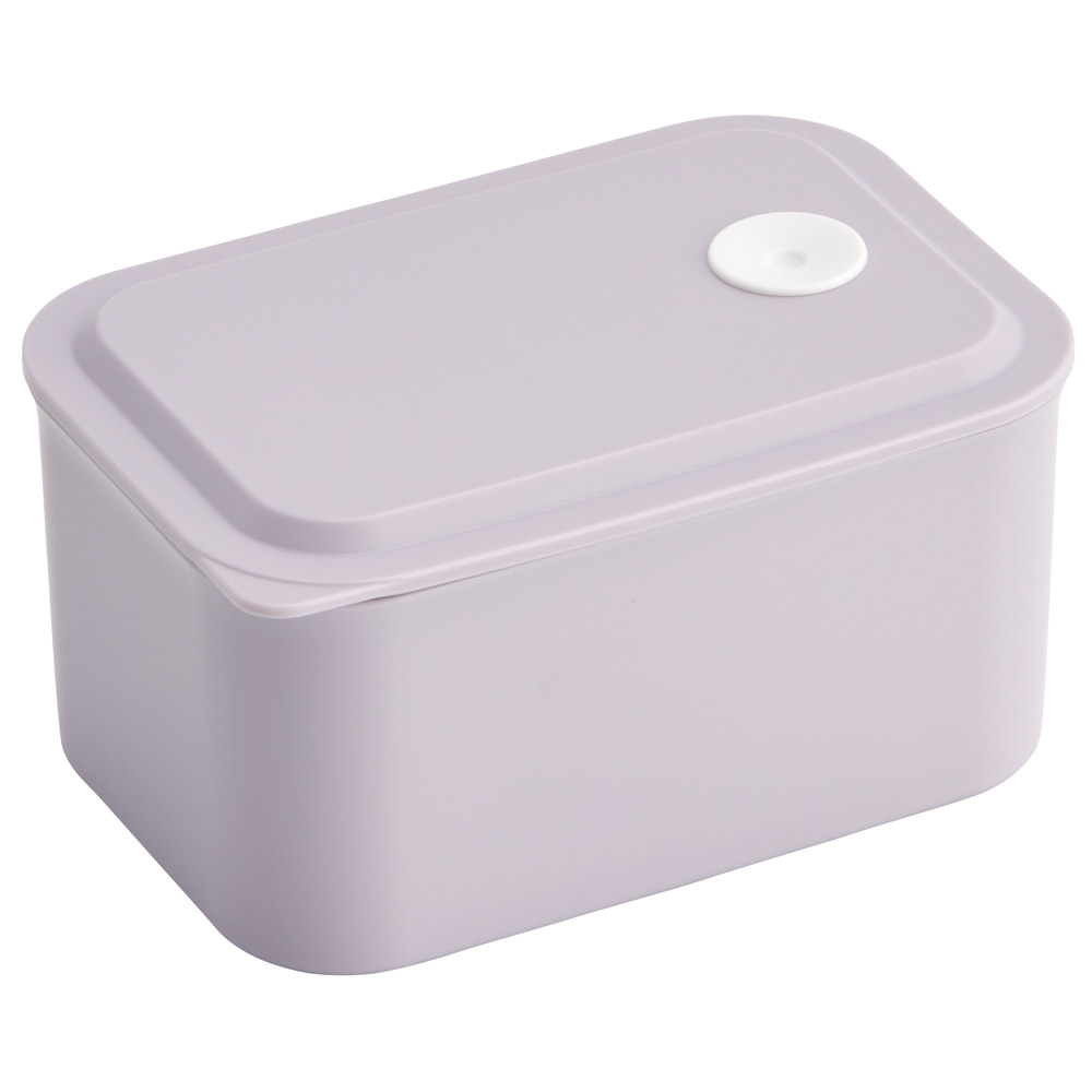 行楽 ランチ ケース S 320ml 1段 お弁当箱 弁当 ランチボックス バイオマス スケーター skater PL32B セピア カラー ラベンダー 紫 むらさき