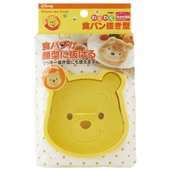 スケーター ●くまのプーさん●食パン抜き型//キャラクターランチ キャラクタースイーツ 朝ごはん おやつ 抜き型 デザート 可愛い ディズニー Disney Pooh//