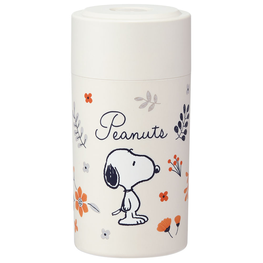 密閉 プッシュ ボタン付き 保存容器 800ml 日本製 プラスチック 保存 キッチン POS8 スケーター skater スヌーピー snoopy ピーナッツ 女性 レディース