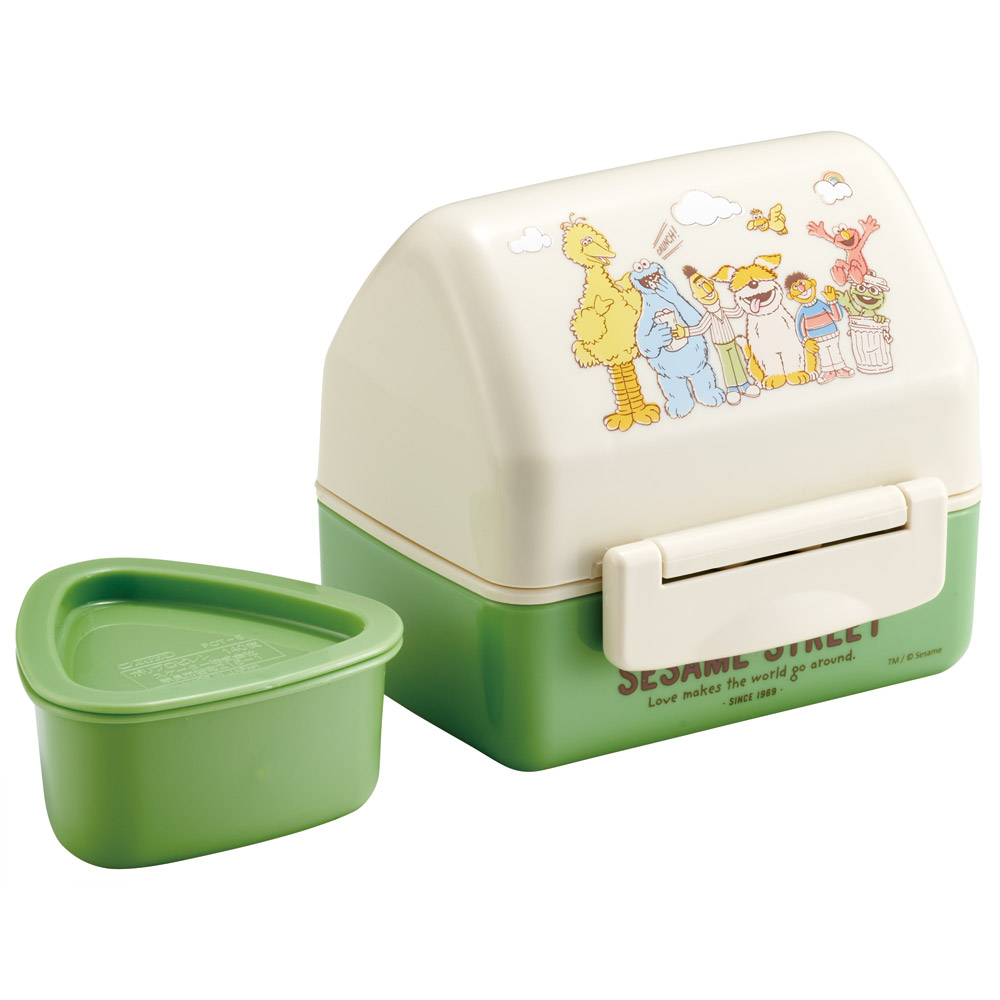 抗菌 おにぎり ランチ ボックス お弁当箱 240ml ランチボックス 弁当 おうち スケーター skater POT5AG セサミストリート セサミ 男の子 女の子 女子
