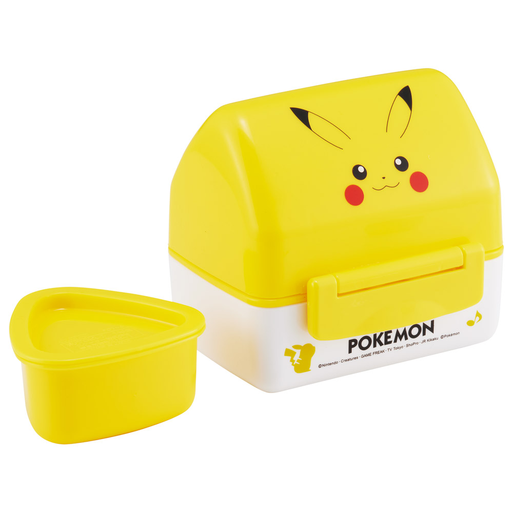 抗菌 おにぎり ランチ ボックス お弁当箱 240ml ランチボックス 弁当 おうち スケーター skater POT5AG ポケットモンスター ポケモン ピカチュウ フェイス 23年