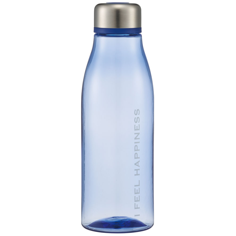 水筒 プラスチック 750ml 大人 直飲み 軽量 マイボトル ブローボトル スケーター skater PTY8 シースルー カラー リラックスブルー 青