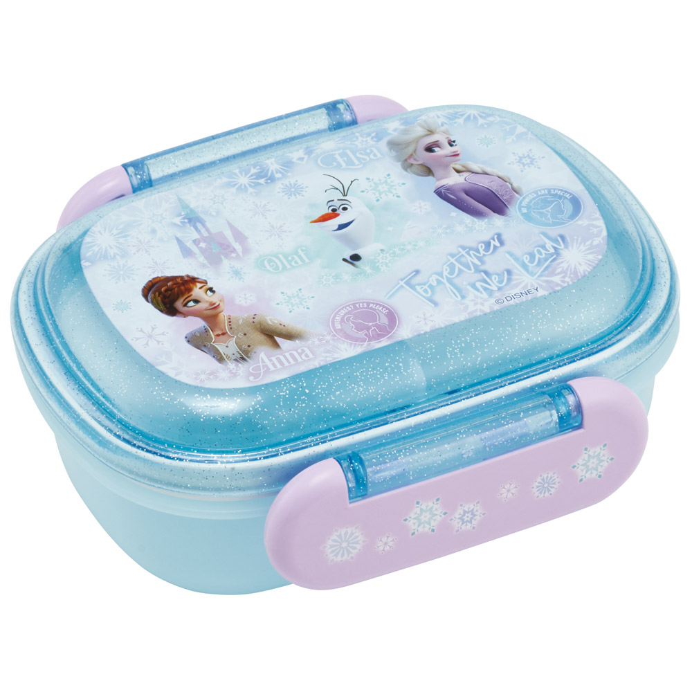 スケーター お弁当箱 子供 1段 270ml おしゃれ 幼稚園 弁当箱 仕切り ドーム型 キャラクター skater QAF1 アナと雪の女王 26年 アナ雪 ディズニー 女の子 女子【レンジ対応 食洗機対応 子ども ランチボックス】