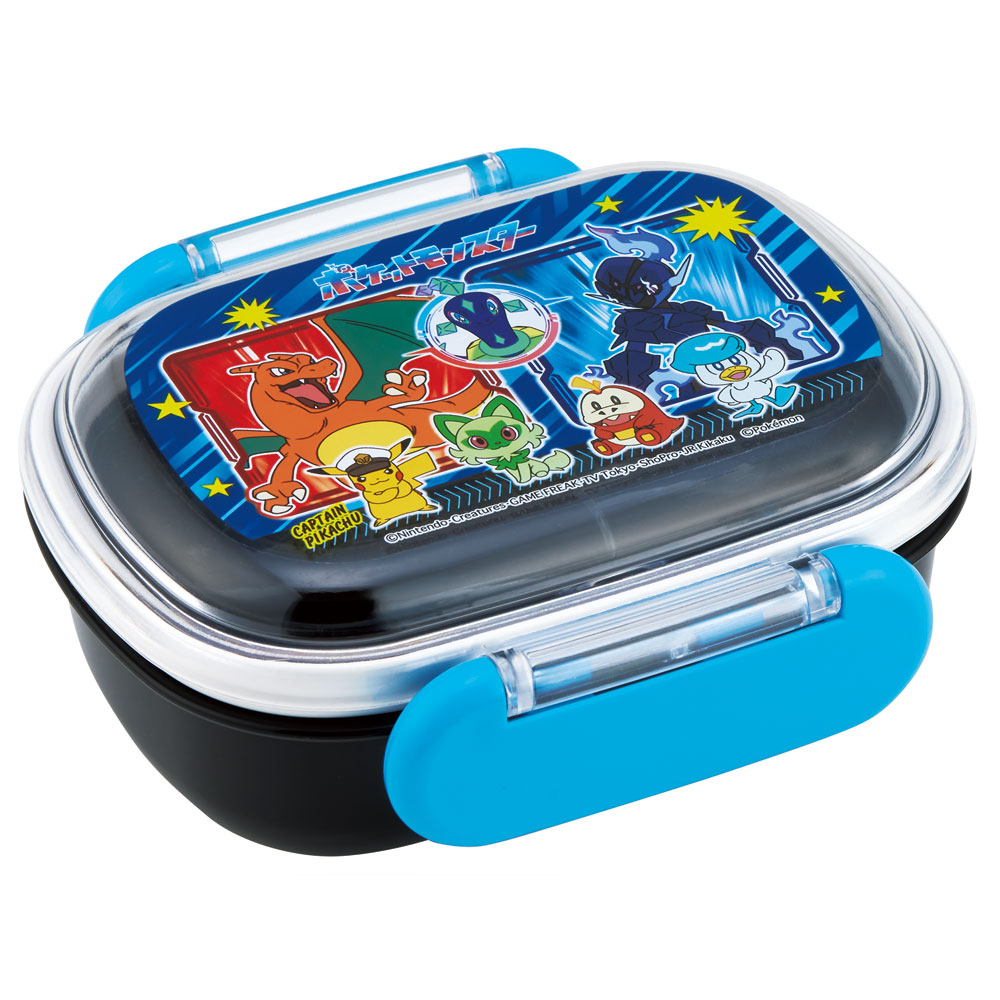 お弁当箱 一段 レンジ対応 食洗機対応 ランチボックス 270ml 1段弁当箱 skater スケーター QAF1AG ポケットモンスター ポケモン 24年 ピカチュウ 男の子