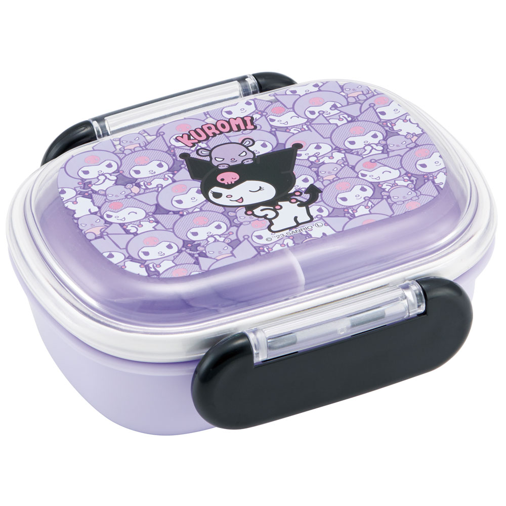 お弁当箱 一段 レンジ対応 食洗機対応 ランチボックス 270ml 1段弁当箱 skater スケーター QAF1AG クロミ クロミちゃん 女の子 女子