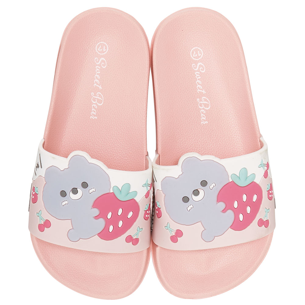キッズ シャワー サンダル 17cm 17 子供 こども かわいい 夏 海 ビーチ スケーター skater SDSH17 Sweet Bear クマ くま 女の子 女子【プール 海水浴 子ども キャラクター】