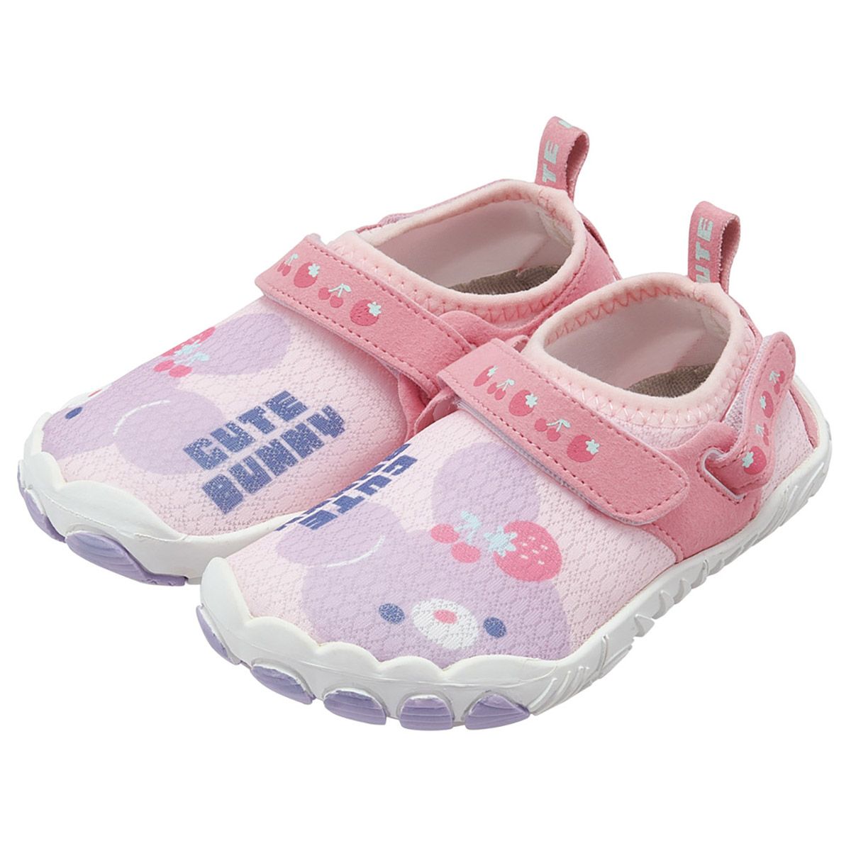 【送料無料】スケーター 子供用 アクアシューズ 16cm 水陸両用 キッズ 靴 マリン シューズ 水遊び 川 海 skater SHAQ16 CUTE BUNNY キュート バニー うさぎ かわいい【マリンシューズ 子供 アクア シューズ レジャー】