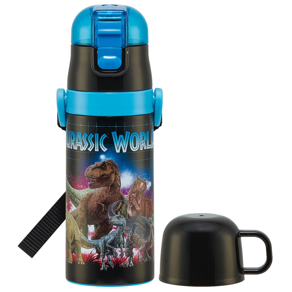 【送料無料】2WAYステンレスボトル 350ml/420mlジュラシックッワールド２３／SKDC3_4973307636455