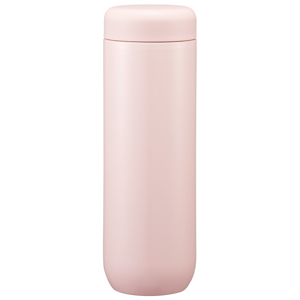 スケーター 水筒 ステンレス マグ ボトル 450ml 保温 保冷 コロンとした かわいい フォルム skater SMGD5 スモーキーピンク ピンク【丸み おしゃれ マグボトル 子供 大人】